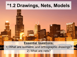 Ch 1.2 Drawings, Nets, and Other Models