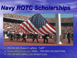 Navy ROTC Scholarships - Lewisville High School