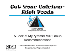 Get Your Calcium