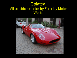 Goletea All electric roadster