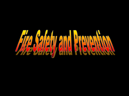 Fire Safety and Prevention - Southern Risk Service LLC