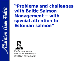 Coalition Clean Baltic - Joining forces for the Baltic