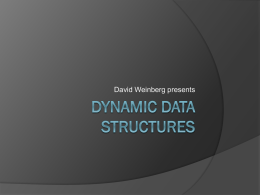 Abstract Data structures - Spruce Creek High School