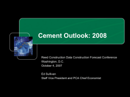 US Construction & Cement Outlook