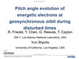 Pitch angle evolution of energetic electrons at