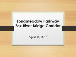 Longmeadow Pkwy presentation at the Dundee Township Annual