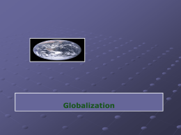 GLOBALISATION