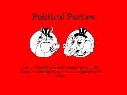 Political Parties - frickman / FrontPage