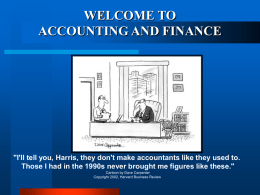 ESSENTIAL ACCOUNTING REPORTS