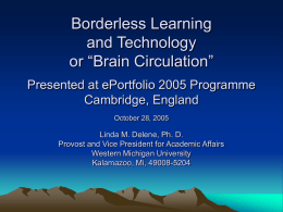 Borderless Learning and Technology