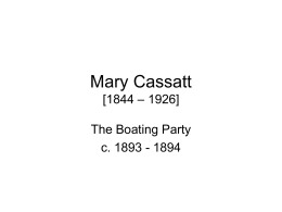 Mary Cassatt [1844 - 1926