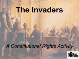 The Invaders - Justice Teaching