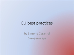 EU best practices