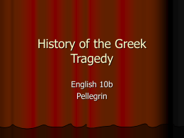 History of the Greek Theatre - William S. Hart Union High