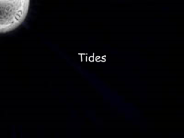 Lunar Cycles & Tides - science