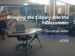 The Olin Library at Rollins