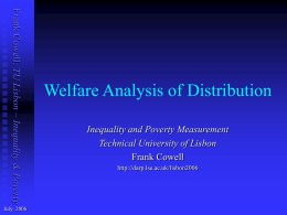 Extensive Form - The Subjective Approach to Inequality