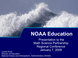 NOAA Education