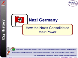 4. Nazi Germany - How the Nazis Consolidated their Power