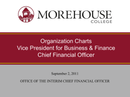 Tuition and Fees - Morehouse College