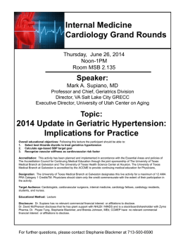 Grand Rounds Cardiology Division
