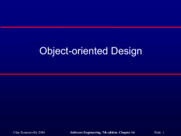 Object-oriented Design - Florida A&M University