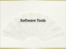 Software Tools - United International College