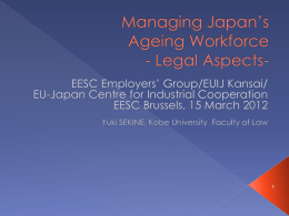 Employment Policy and Old-Age Pension in Japan