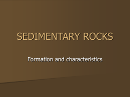 SEDIMENTARY ROCKS - Home