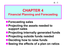 CHAPTER 17 Financial Forecasting