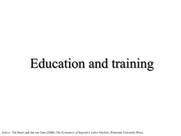 Education and training - Fondazione Rodolfo Debenedetti