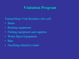 Recreational Boating Safety Visitation Program (RBSVP)