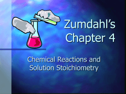 Zumdahl’s Chap. 4
