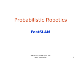 Probabilistic Robotics - Texas Tech University
