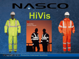 NASCO HiVis Presentation - Nasco Waterproof Raingear