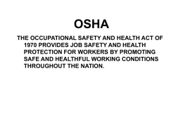 OSHA - National Optical Astronomy Observatory