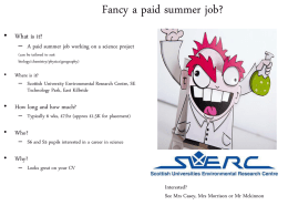 Fancy a paid summer job?