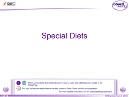Special Diets - Paignton Online