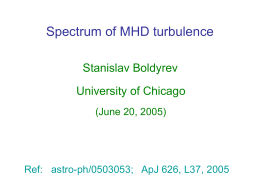 Spectrum of MHD turbulence