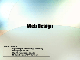 Basic Web Design