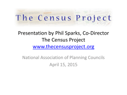 Presentation by Phil Sparks, Co