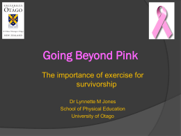 Beyond Pink Exercise Programme