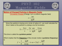 Magnetic Fields - Rice University