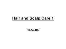 Hair and Scalp 1030