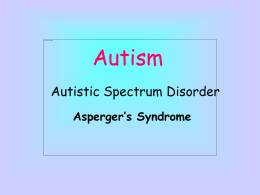 Autism - Teachfind