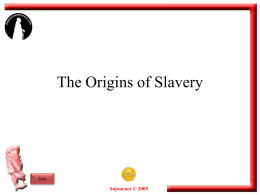 The Origins of Slavery