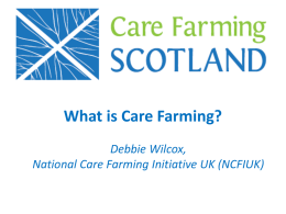 Welcome to the Launch of - Scottish National Rural Network