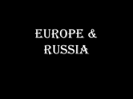 Europe & Russia