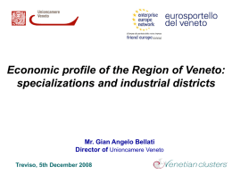 Veneto clusters - Economia Treviso: Notizie, Eventi, Corsi