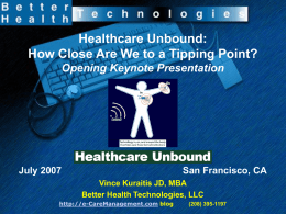 Better Health Technologies Presentation